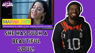 AMERICAN REACTS TO Marina Satti - Stis Naousas to Kastro | Greece 🇬🇷 Eurovision