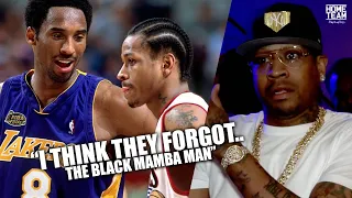 Allen Iverson says KOBE BRYANT should be in the GOAT convo with JORDAN & LEBRON