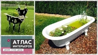 Creative ideas to recycle old bathtubs in the garden