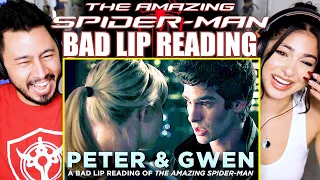 AMAZING SPIDER-MAN | BAD LIP READING | Peter & Gwen