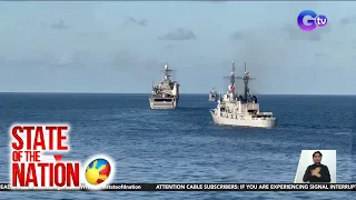 Mga barko ng Pilipinas, Amerika, at France, sanib-puwersang nagpatrolya sa Sulu Sea | SONA