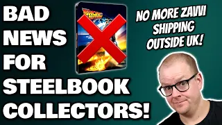 BAD NEWS FOR STEELBOOK COLLECTORS! ** ZAVVI NOT SELLING OUTSIDE OF THE UK