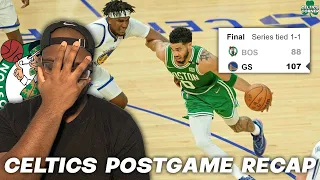 Celtics Fan Reacts to Blowout Loss in Game 2 | Celtics vs Warriors NBA Finals Reaction