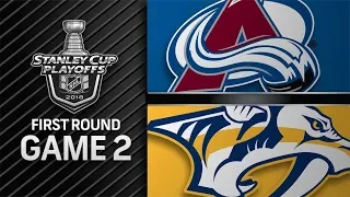 Colorado Avalanche vs Nashville Predators (4-5) – Apr. 14, 2018 | Game Highlights | NHL 2018