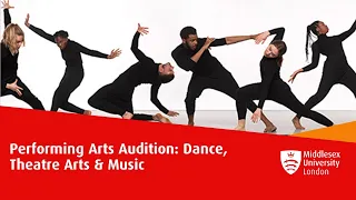 Performing Arts Audition: Dance, Theatre Arts & Music