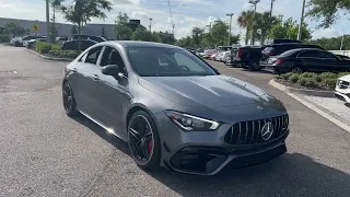 2021 Mercedes-Benz AMG CLA 45 4MATIC Coupe GRAY