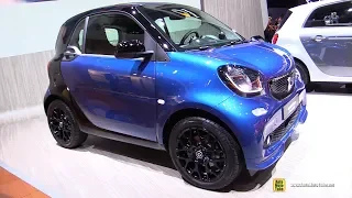 2019 Smart ForTwo Urbanshadow Edition - Exterior and Interior Walkaround - 2018 Paris Motor Show