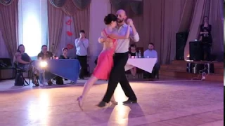 Alla Drugova & Taras Popovich, Alma de Milonga Kyiv, Puente Alsina