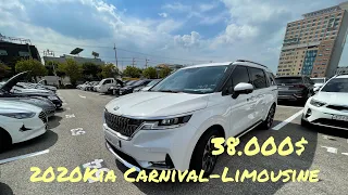 2020 Kia Carnival-Limousine 7 💺-2.2d-2wd Цена в Южной Корее на аукционе 38000$