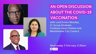 An open discussion about the COVID-19 vaccine – live panel event