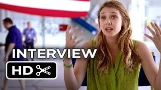 Godzilla Interview - Elizabeth Olsen (2014) - Bryan Cranston Monster Movie HD