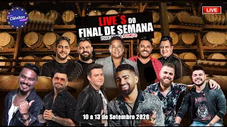 Lives Final de Semana HOJE SEXTA dia 11 a 13 - Leonardo, Jorge e Mateus, Bruno e Marrone, Zé Neto e