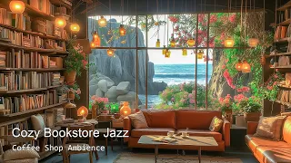 Sweet Coffee Jazz Music in Bookstore ☕ Smooth Jazz Piano Music to Enhance Your Day at Work, Rest