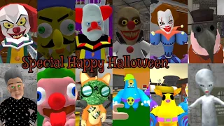 Caught Up Of The Scary neighbor games "Special Halloween video" (Gameplay 14 Mix)