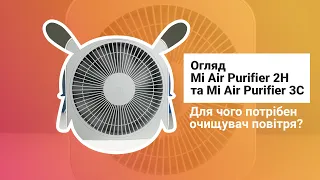 Для чого потрібен очищувач повітря? – Огляд Mi Air Purifier 2H та Mi Air Purifier 3С