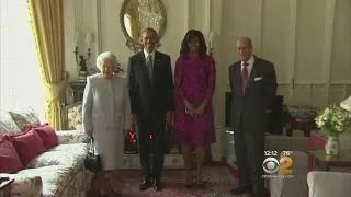 Obama Meets Queen In UK