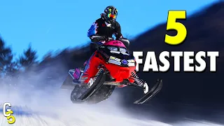 Top 5 Fastest SNOWMOBILES In The World You Can Buy