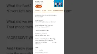 Buddy Holly lyrics YTP