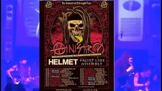 Ministry "Industrial Strength Tour" musicians unveiled w/ Helmet and Front Line Assembly