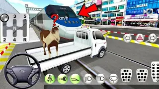 3D Driving Class ✨ Lamborghini Driving Car vs Bullet train - Android Gameplay