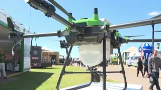 GTEEX - Primeiro Drone Agrícola produzido no Brasil, no stand do Grupo Tecnosul na Bahia Farm Show