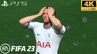 FIFA 23 | Manchester United vs Tottenham Spurs| Premier League 22/23 | 4K Gameplay
