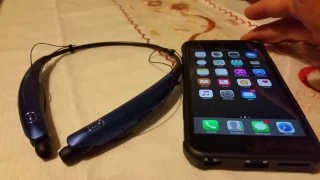✅How to pair the LG Tone Pro HBS-770 bluetooth to Iphone 6 Plus
