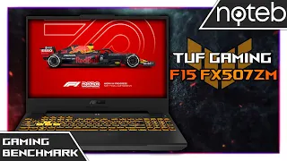 Asus TUF F15 (2022) - F1 2020 Gameplay Test (i7-12700H, RTX 3060)