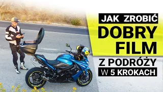 JAK NAGRYWAĆ podczas wyjazdu motocyklowego | 5 WSKAZÓWEK | 4K