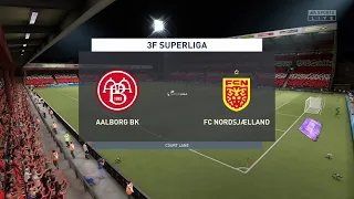 ⚽ AaB vs Nordsjælland ⚽ | 3F Superliga (27/08/2021) | Fifa 21