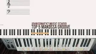 Top Makossa Groove to know on Keyboard with bassline  | Piano Tutorial