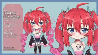 [ LIVE2D ] Vtuber IssaChii Model Showcase!