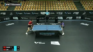 Wang Chuqin vs Liu Dingshuo | WTT Contender Laško 2021 | MS | QF