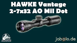 Das beste Einsteigerglas - Hawke Vantage 2-7x32 AO Mil Dot (14111)