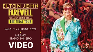 Elton John - Stadio San Siro, Milano, Italy, 4 jun 2022 - full Video - Last gig ever in Italy