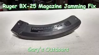 Ruger BX-25 Magazine Jam Fix. Using shorts are an option too. Read description below.  Ep.2018-05