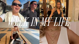 week in my life in NY ✈️ FL: jewelry collection launch, tea at the plaza, florida vibes