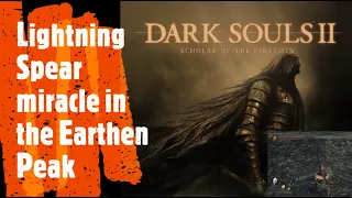 Dark Souls 2 [Lightning Spear miracle in the Earthen Peak]
