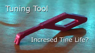 Tuning Tool for Fender Rhodes and other Tine Based Pianos