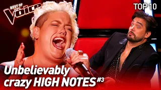 SHOCKING High Notes on The Voice #3 | Top 10