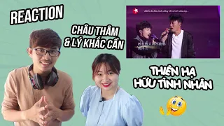 Châu Thâm 周深, Lý Khắc Cần 李克勤 - Thiên hạ hữu tình nhân《天下有情人》| ChineseRd Reaction