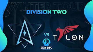 Polaris vs Talon Game 1 - DPC SEA Div 2: Winter Tour 2021/2022 w/ MLP & johnxfire