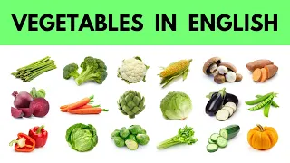 Vegetables in English - Vegetables Name | English Vocabulary