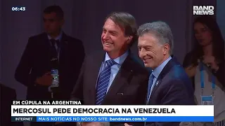 Bolsonaro assume presidência do Mercosul