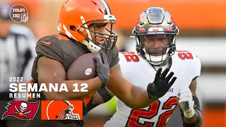 🚨Tampa Bay Buccaneers  vs. Cleveland Browns   | Semana 12 NFL 2022 | Resumen Highlights | 27 Nov, 22