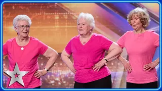 Midlife Movers STORM stage with SENSATIONAL performance | Auditions | BGT 2024