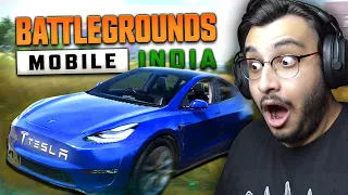 I STOLE A TESLA IN BGMI MISSION IGNITION | RAWKNEE