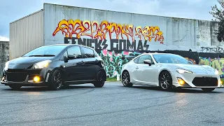 Double Banger! Modified 2014 Vitz RS G’s & 2012 86 GT!