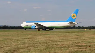 Aiport Ostrava-Mošnov,Uzbekistan Cargo  B767-33P UK-67002