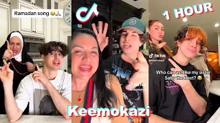 *1 HOUR* KEEMOKAZI TIKTOK VIDEOS COMPILATION 2024 | Funny Keemokazi & His Family